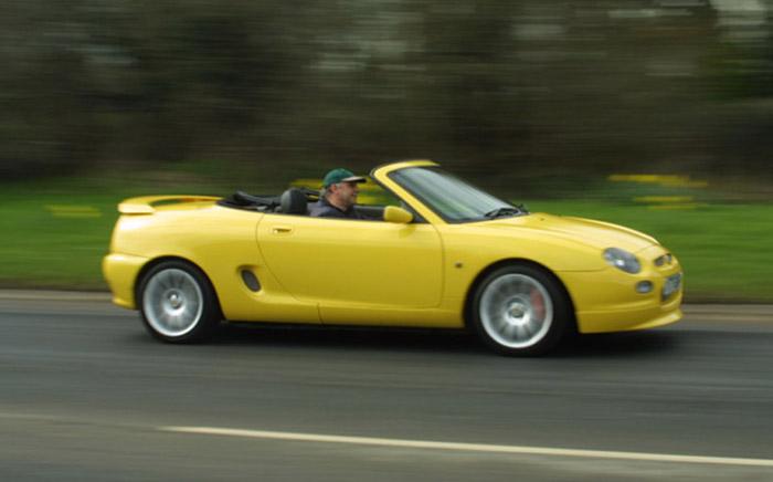 MGF Trophy at speed