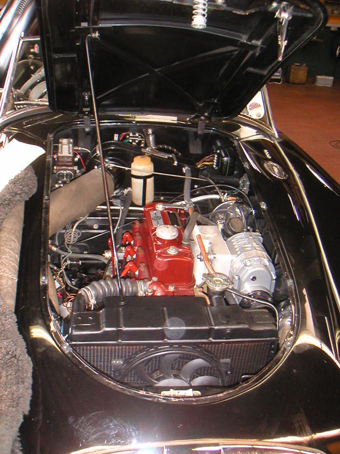 Supercharger installation on 1961 MKI.
