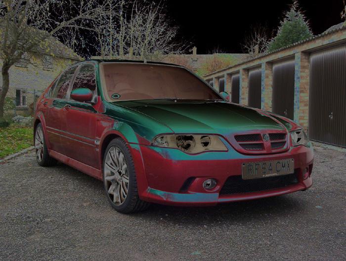 They didn&#039;t advertise this paintwork option in the MG Rover catalogue!