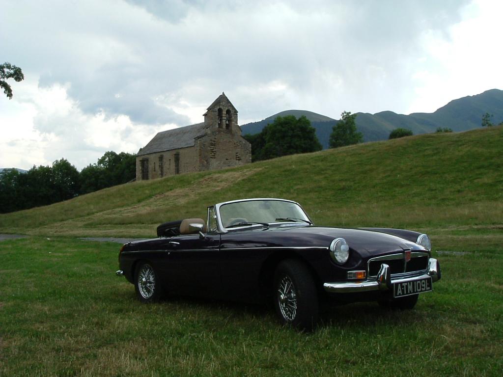 My &#039;72 hertige shell roadster in August 2004 in a mood at Pyrenean lunch stop.
