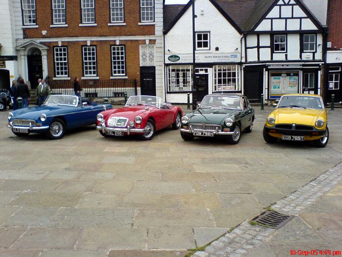 120 Cars turned up this year at the classic car show held in Atherstone ..a couple of members cars turned up as well