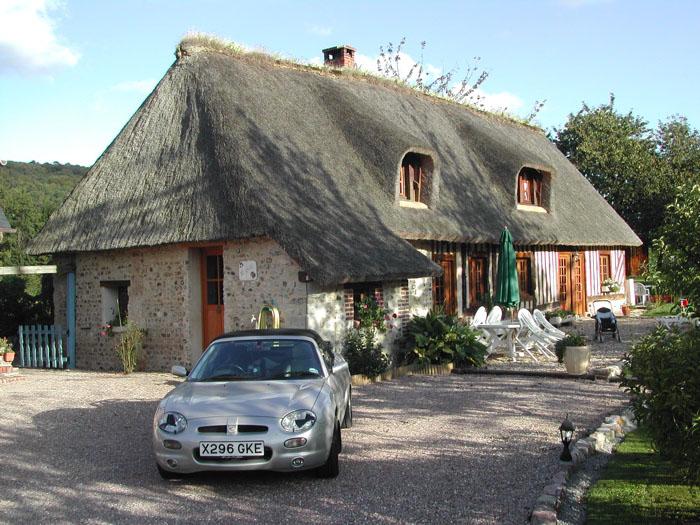 One of our B &amp; B&#039;s whilst touring Normandy and Brittany.