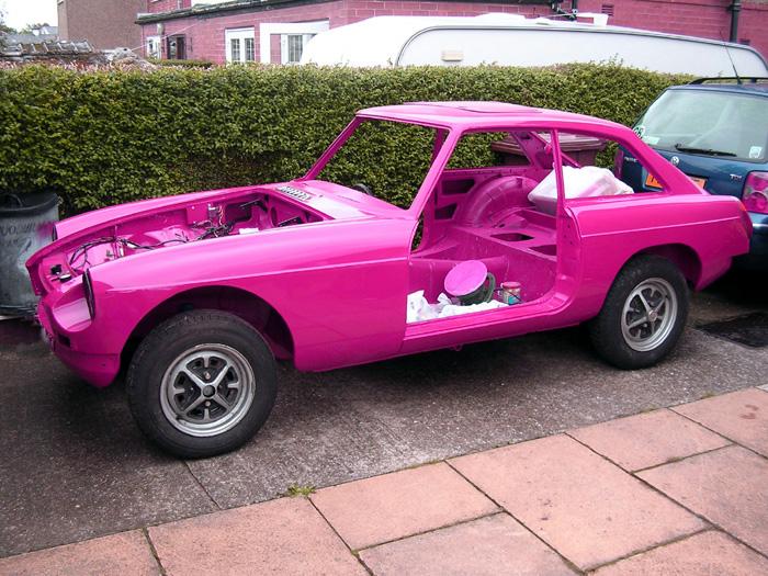 Pink GT for Sandra.