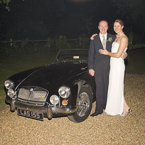The evening of our wedding Day, 24 Sept 2005. Great car - FANTASTIC wife.. what more could a man want!!