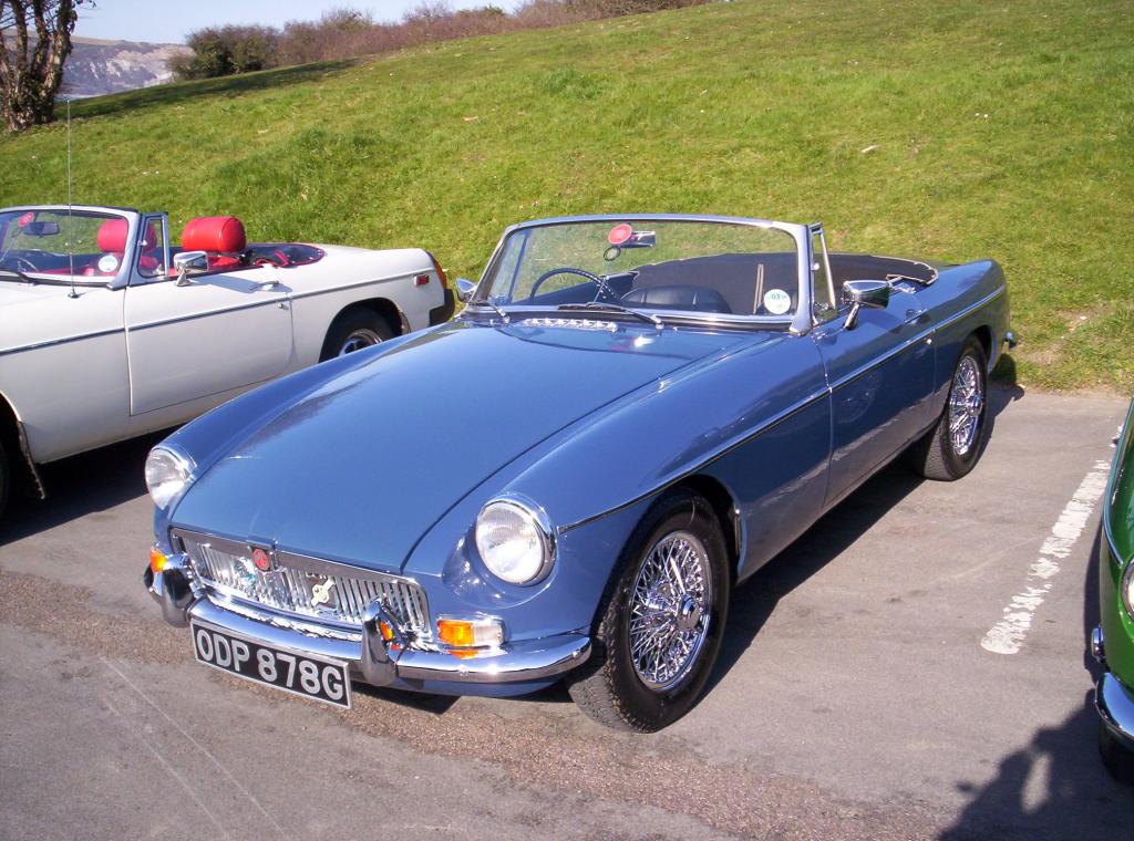 my 68 mgb after winter renovations
