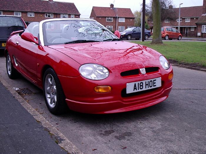 My 1996 MGF 1.8 with a few mods