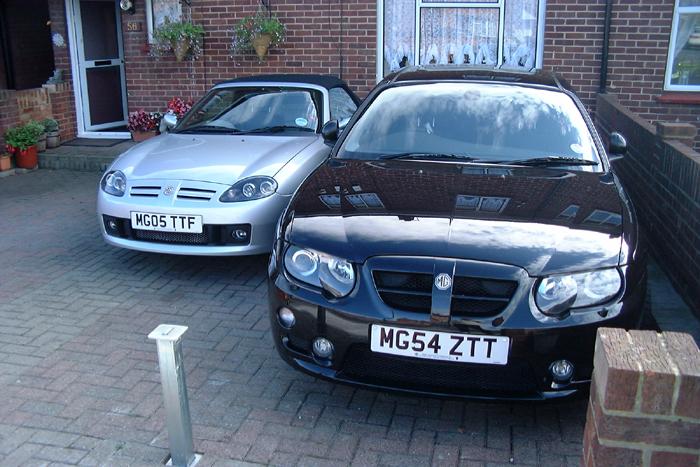 These are 2 of our MG&#039;s 180 Sport ZT SE and the 135 Sunstorm.