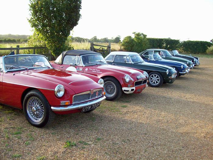 A nice line up of Cs at our recent Meeting in East Kent.