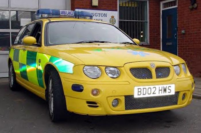 Supplied brand new by MG Rover to West Midlands and Shropshire Ambulance Service for responder purposes.