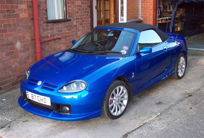 My 2003 TF160 with X Power front splitter fitted. Appearing in BBC Drama Waterloo rd Jan - March 2007