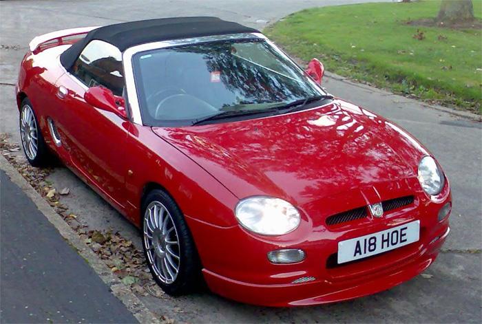 1996 1.8 MGF with a few more mods than before