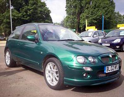 This is my Lemans Green MG ZR+ True Love :)