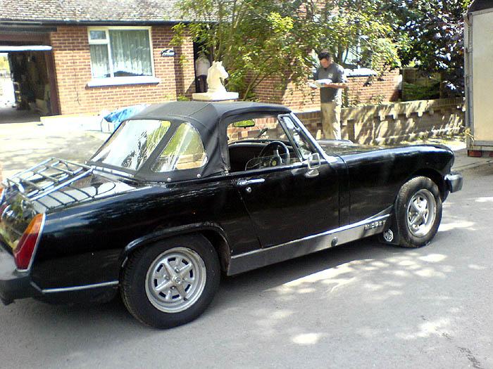 Black MG Midget 1500