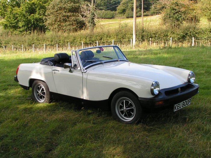 Following my purchase in 1995, 12 years and 155 days later of work, rest, and play, I finally get to drive my MG Midget.