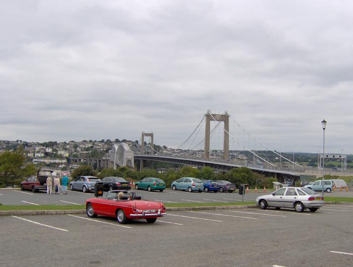1970 B at the Tamar bridge Plymouth