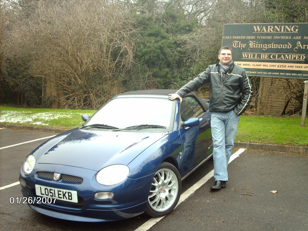 Waited 12 years since selling my Midget to get another MG. VVC Freestyle.Jan 07.
