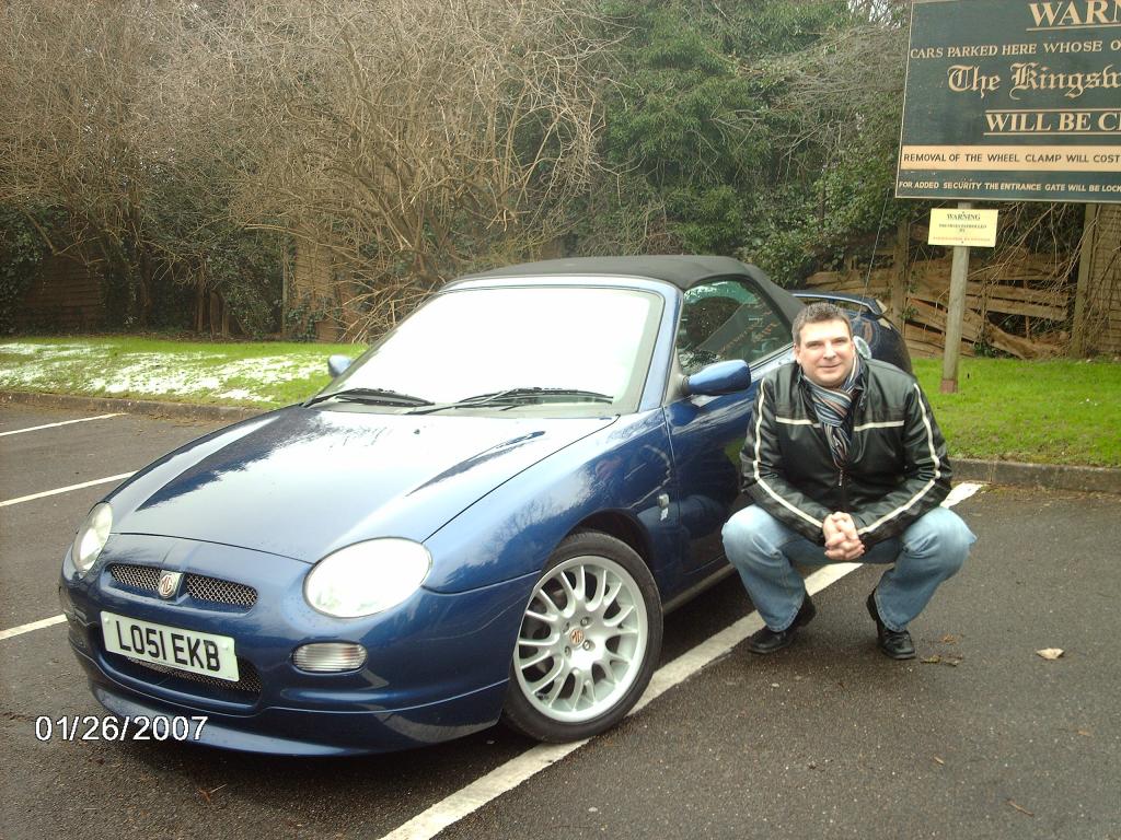 Waited 12 years since selling my Midget to get another MG. VVC Freestyle.Jan 07.