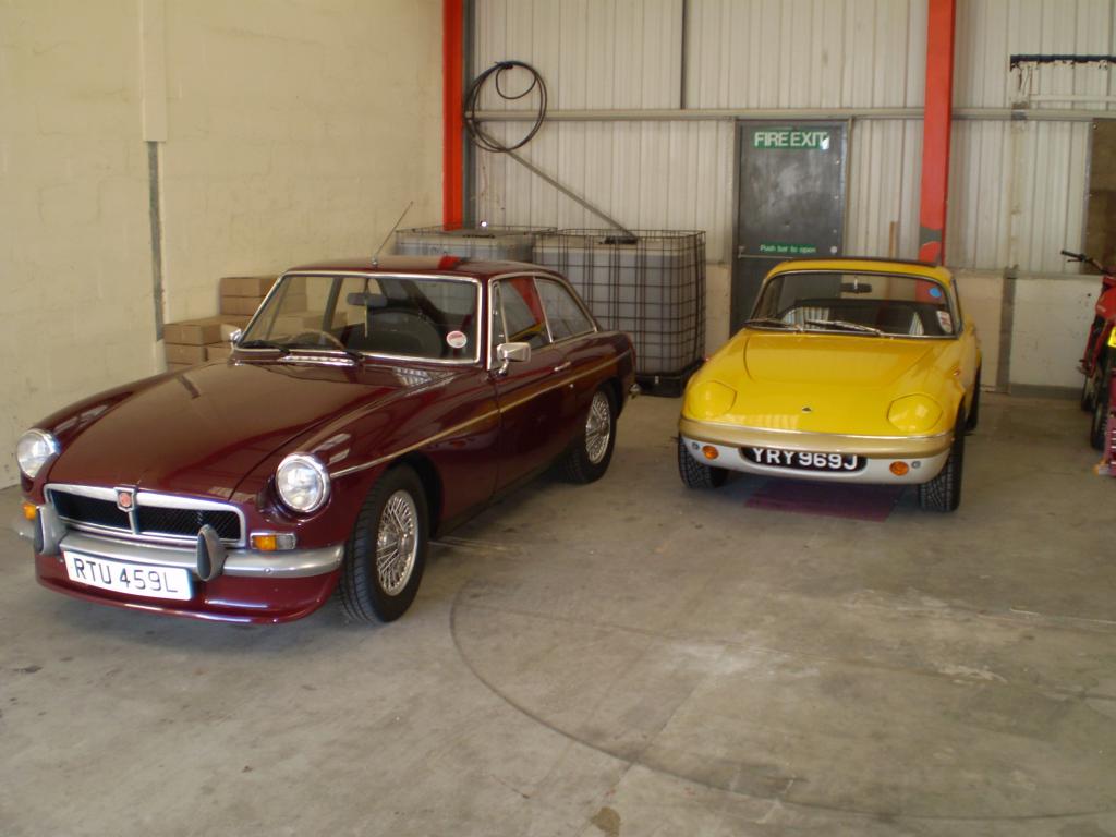 my first bgt, in good company, next to my dads elan.