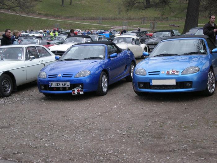My TF 135 in trophy blue,Kimber run 2008 at chatsworth