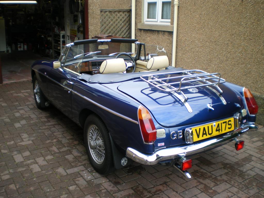 this is my 1977 roadster which i purchased 2 years ago and have improved to my own spec