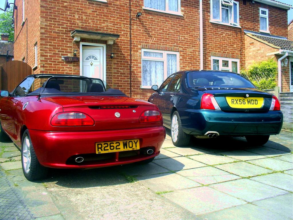 My ZT 160 Turbo with my nightfire red MGF VVC love them both.