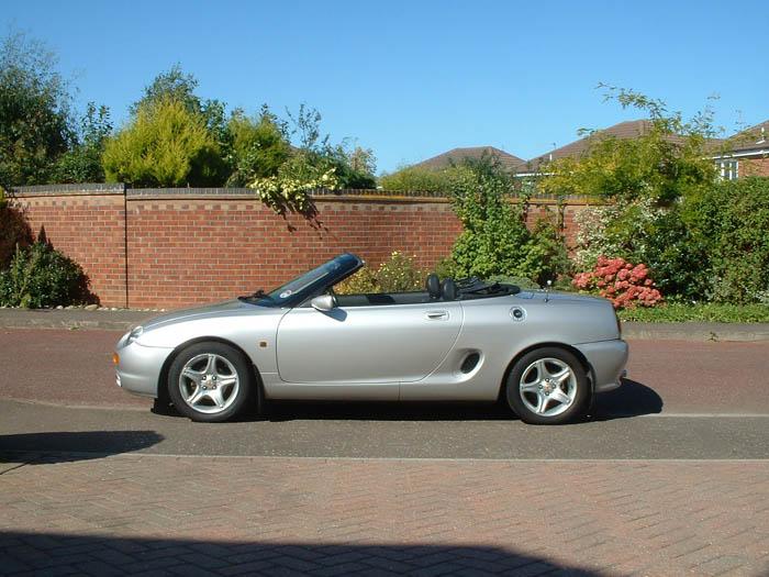 This is my lovely 1997 MGF. Only 37000 on the clock