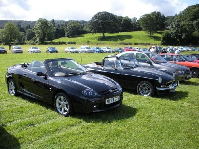 A brilliant day out in my MG TF 135 at Harrogate 2009 show
