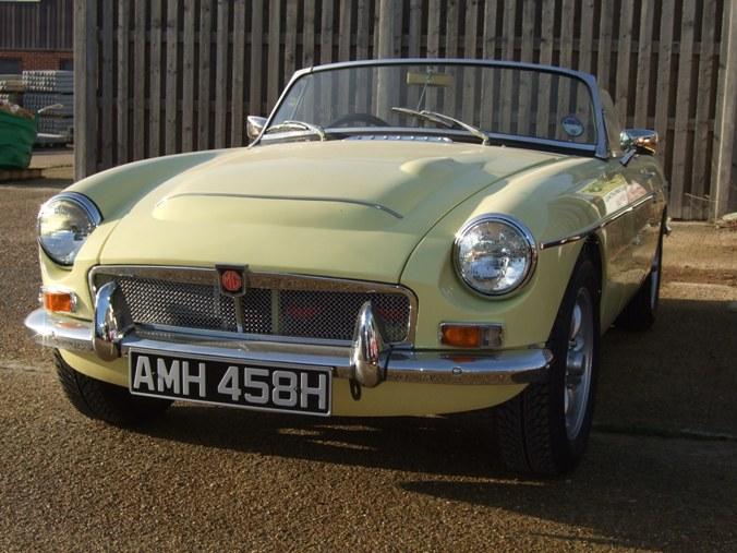 Glad to have another MGC back on the road after being laid up for 25 years.
