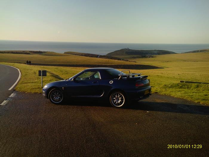 Beachy Head, Sussex. Blooming Freezing, but a lovely day for a drive.