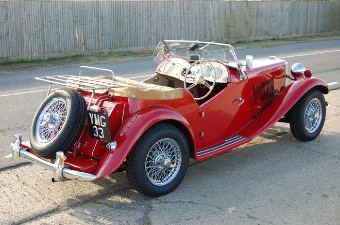 My MG TD with MG numberplate. In excellent condition but gradual upgrades being made.