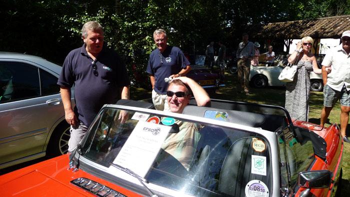 MG show at The Childrens Trust Tadworth July 2010