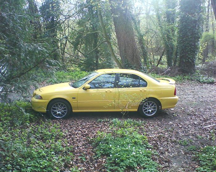 My old ZS. Otherwise known as &#039;the banana&#039;.