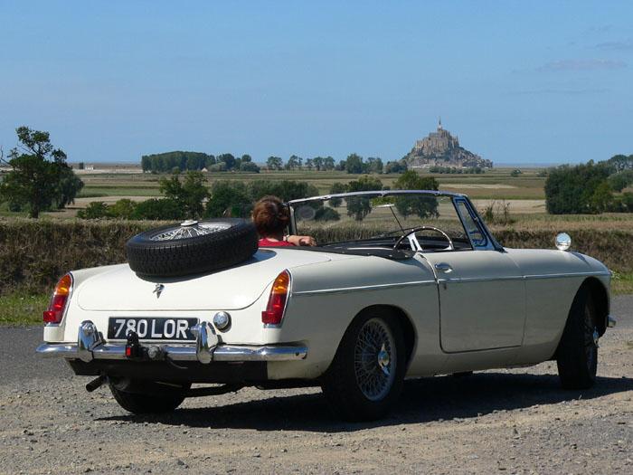 Brittany provides perfect touring conditions for the roadster.