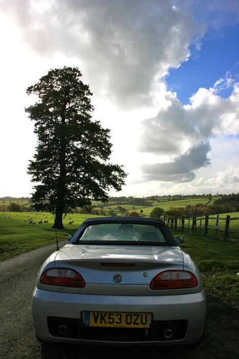 More fun in rural Leicestershire with my first love and first MG, both being the same