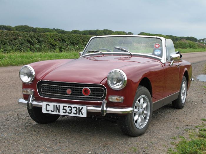 Always fancied an MG so sold my Morris Minor, and now have an MG Midget, love it !!