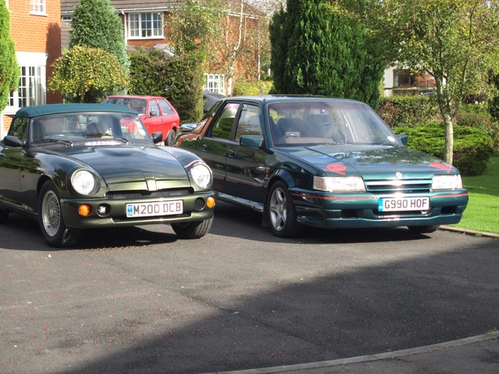 MGRV8 &amp; MG MONTEGO TURBO share home in Lancashire