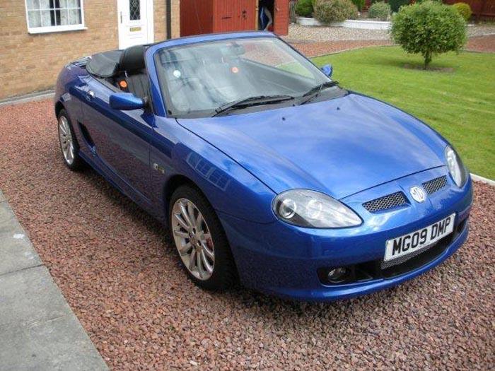 This MG TF LE500 is number 423 of 500