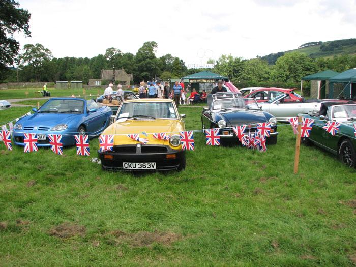 Lovely MGB at Northern show