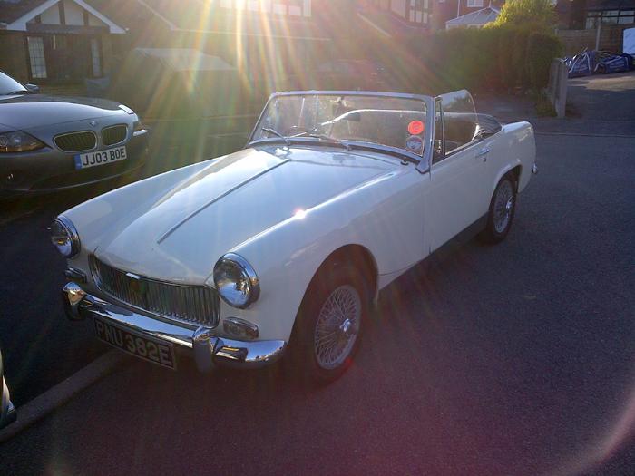 One year on and still enjoying our little 1967 Midget
