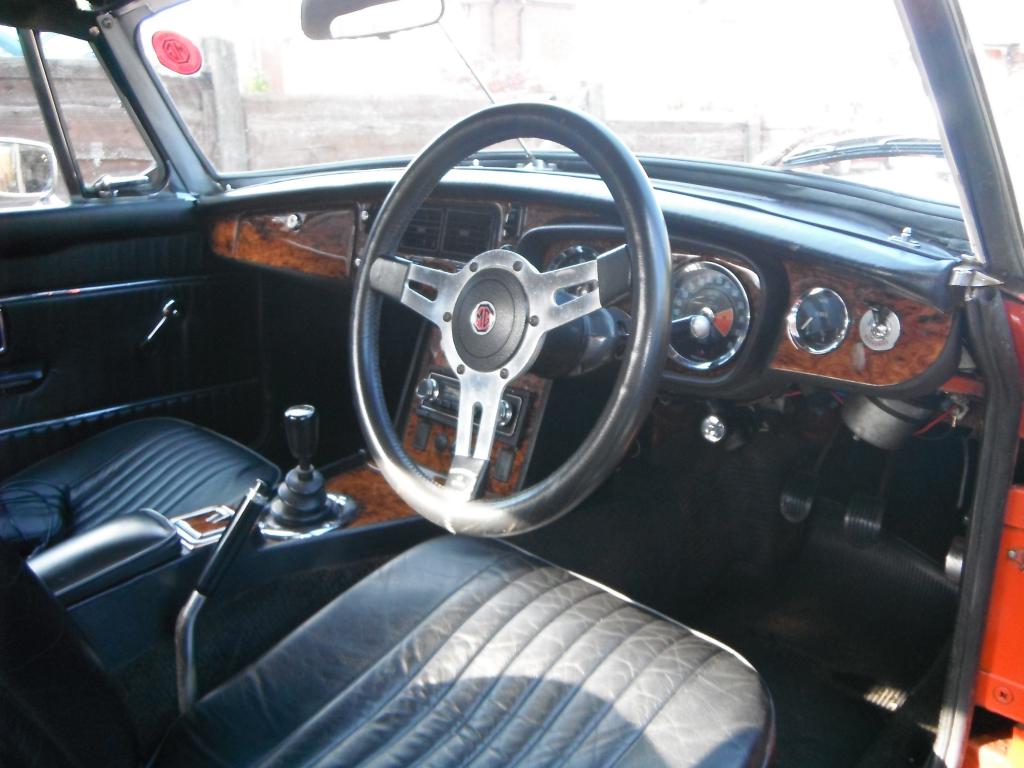 Interior 1973 roadster