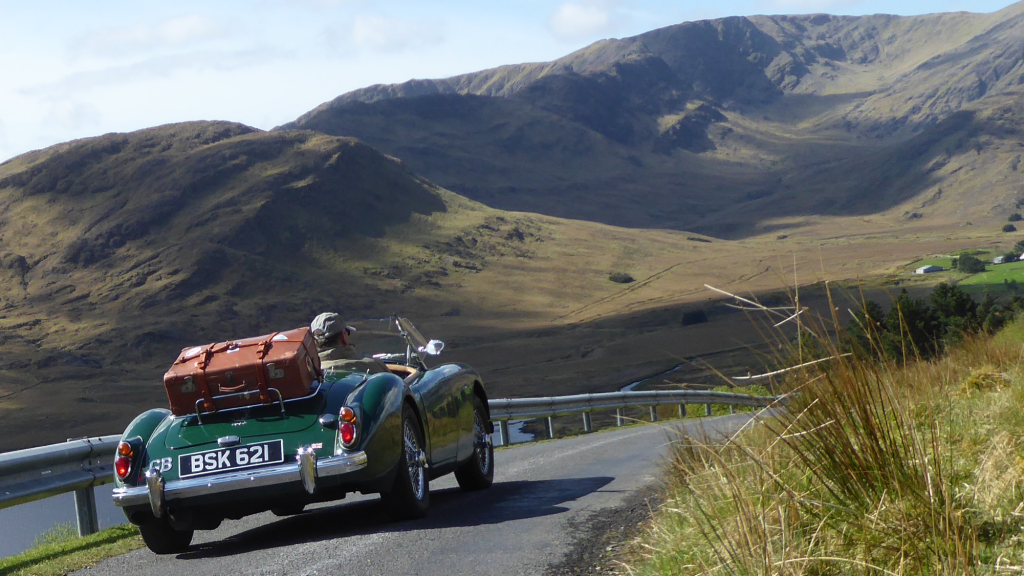Touring the West Coast of Ireland 2017 with the MGOC in my MGA