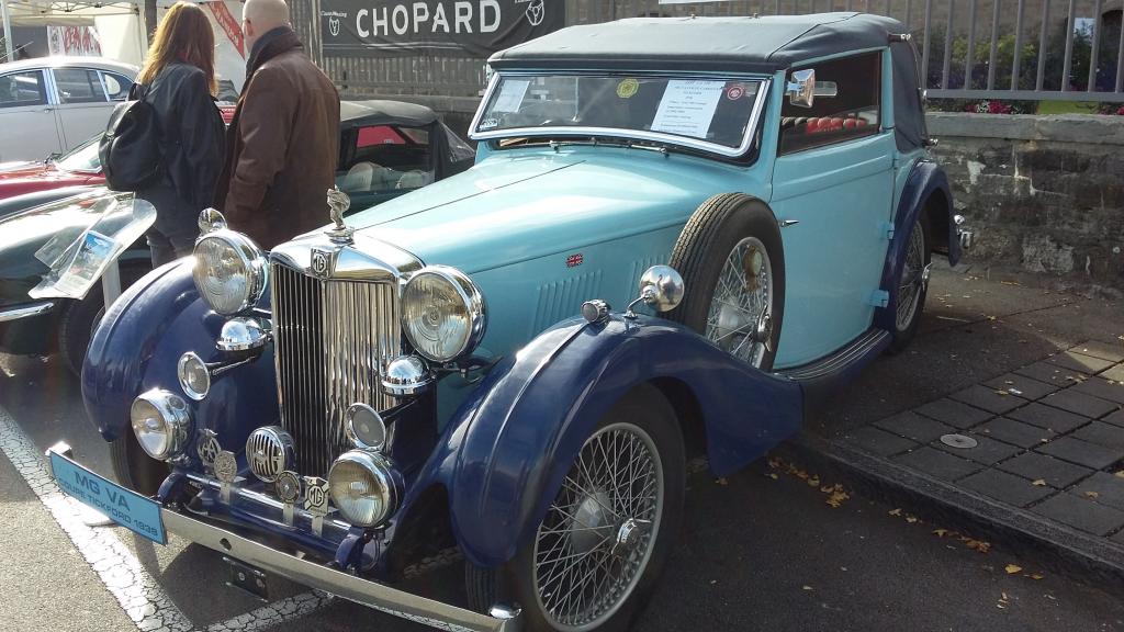 This splendid MG VA DHC by Tickford will be auctioned in Switzerland this week