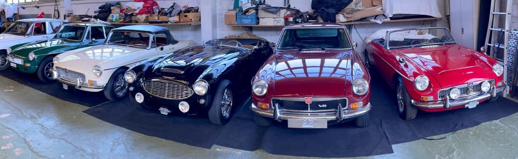MG&#039;s and Healey are definitely in winter storage