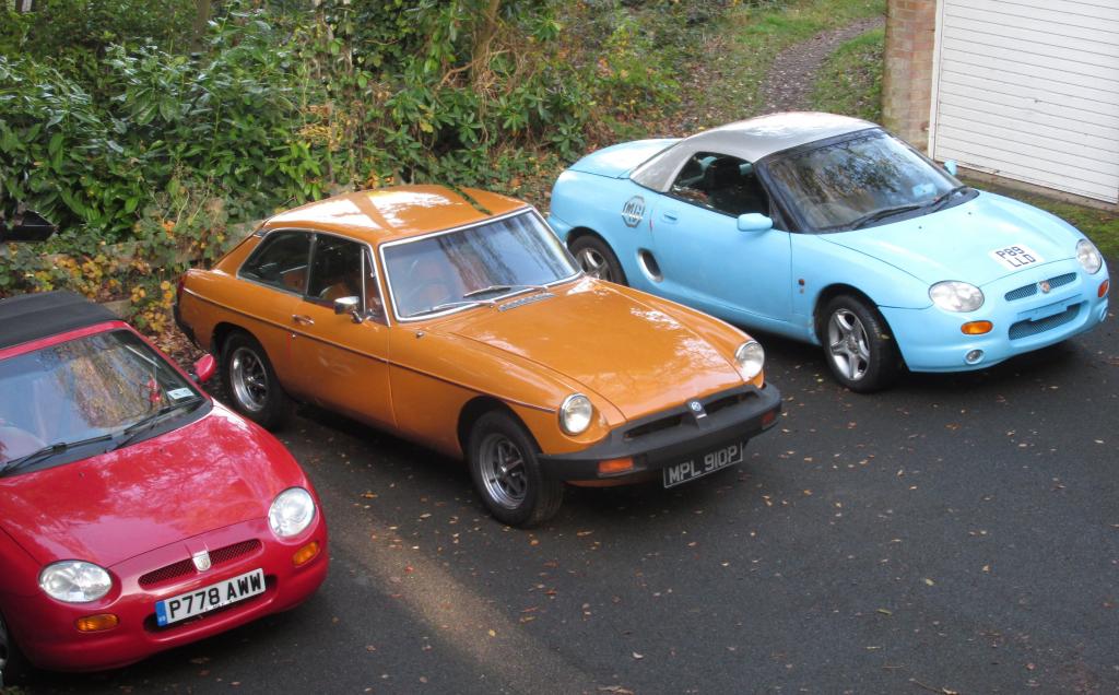 Orion&#039;s MG&#039;s at home Redditch